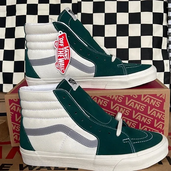 Vans Men’s Sk8-Hi Retro Sport Bistro Green Men’s sneakers - Picture 1 of 16